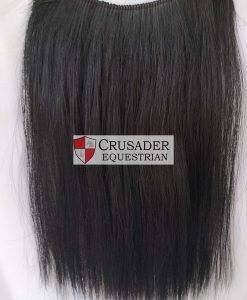 mane weft dyed black