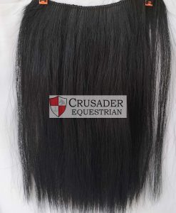 mane weft dyed black