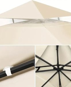 beige 3 x 3 canopy