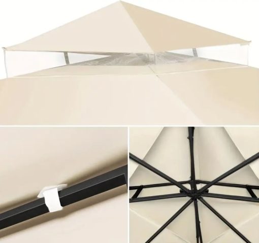 beige 3 x 3 canopy