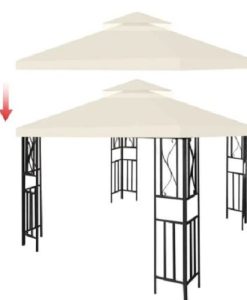 beige 3 x 3 canopy