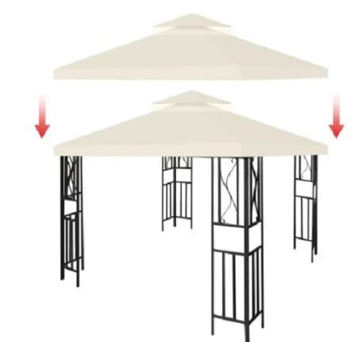 beige 3 x 3 canopy